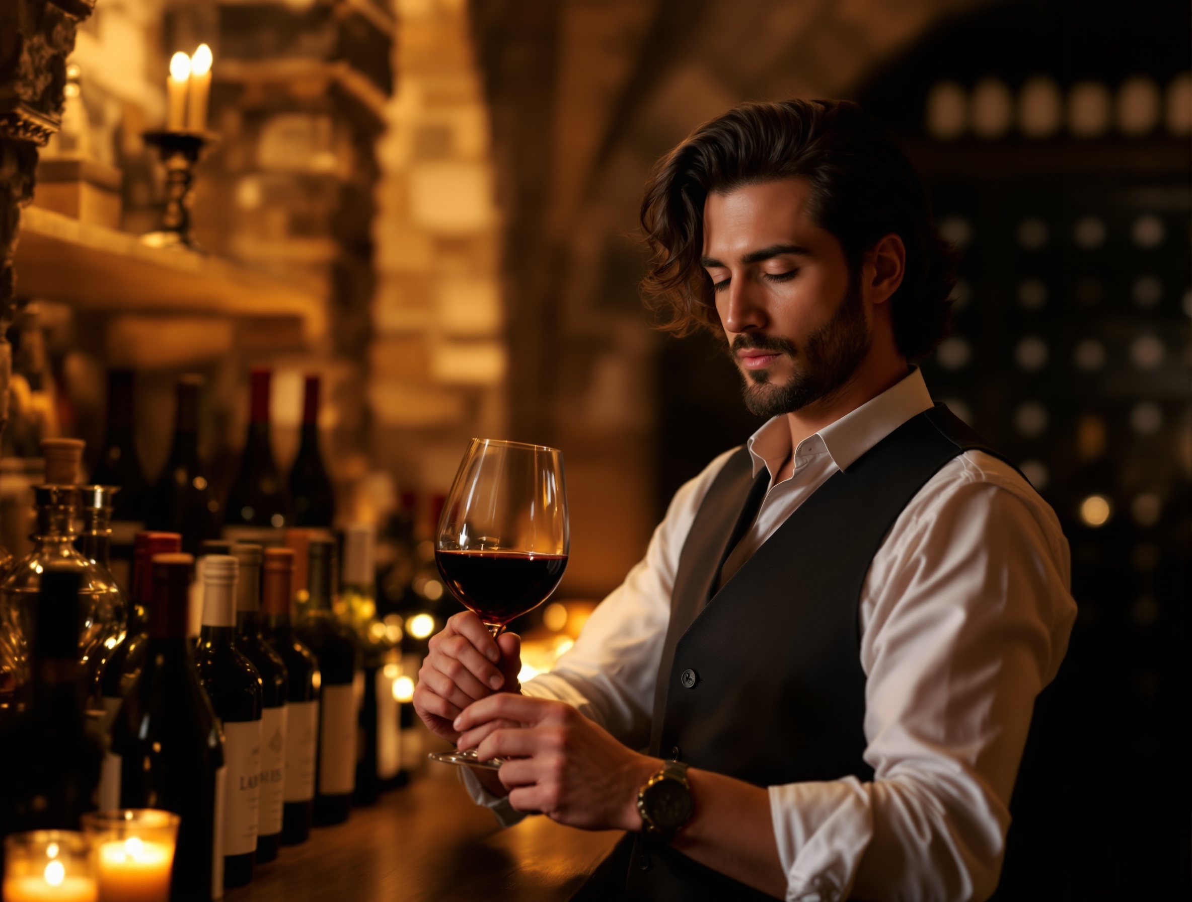 Andre Paris Sommelier Wine Cellar
