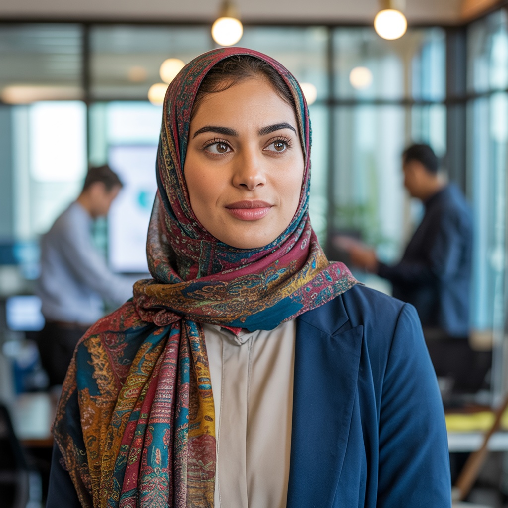 Fatima Muslim hijabi engineer Detroit