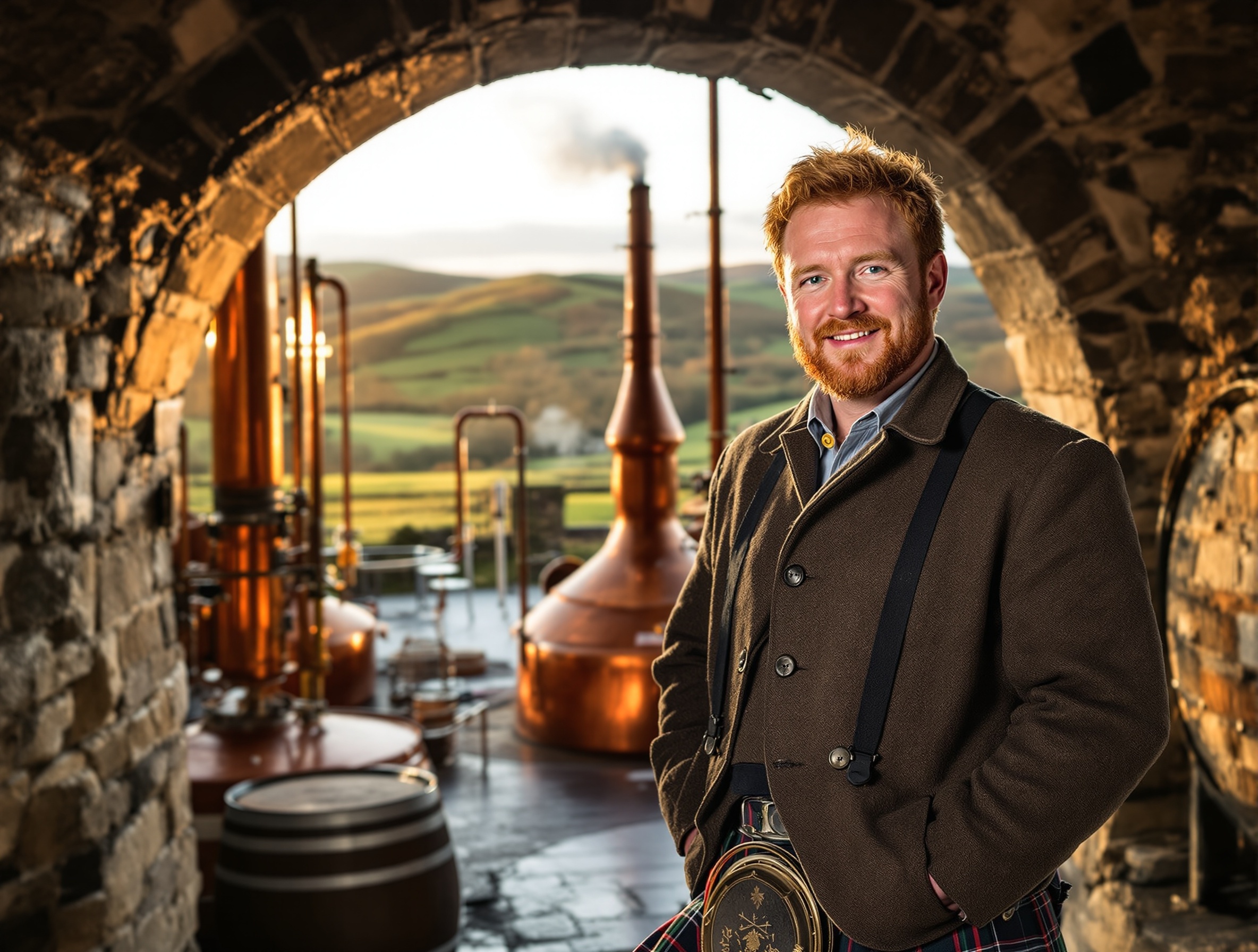 James Scotland Whisky Distiller Highlands