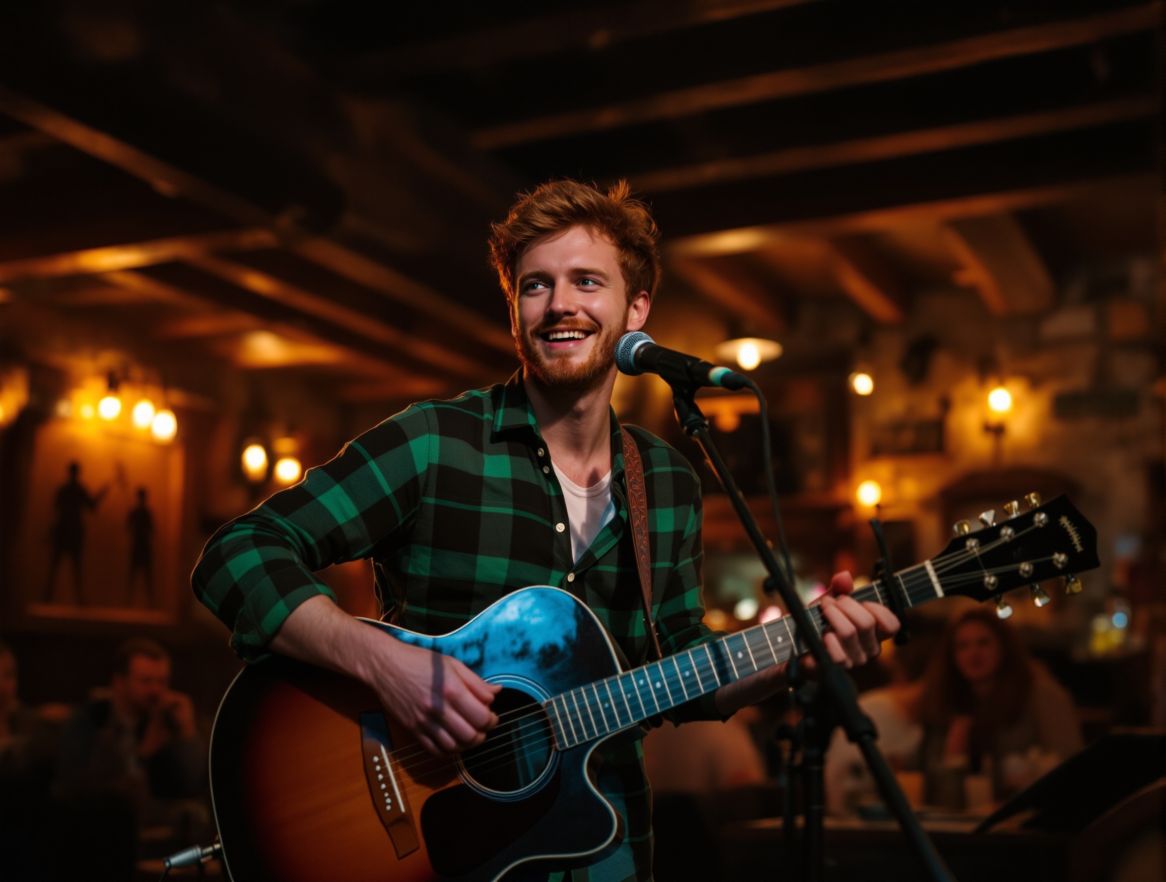 Liam Dublin Musician Pub Stage