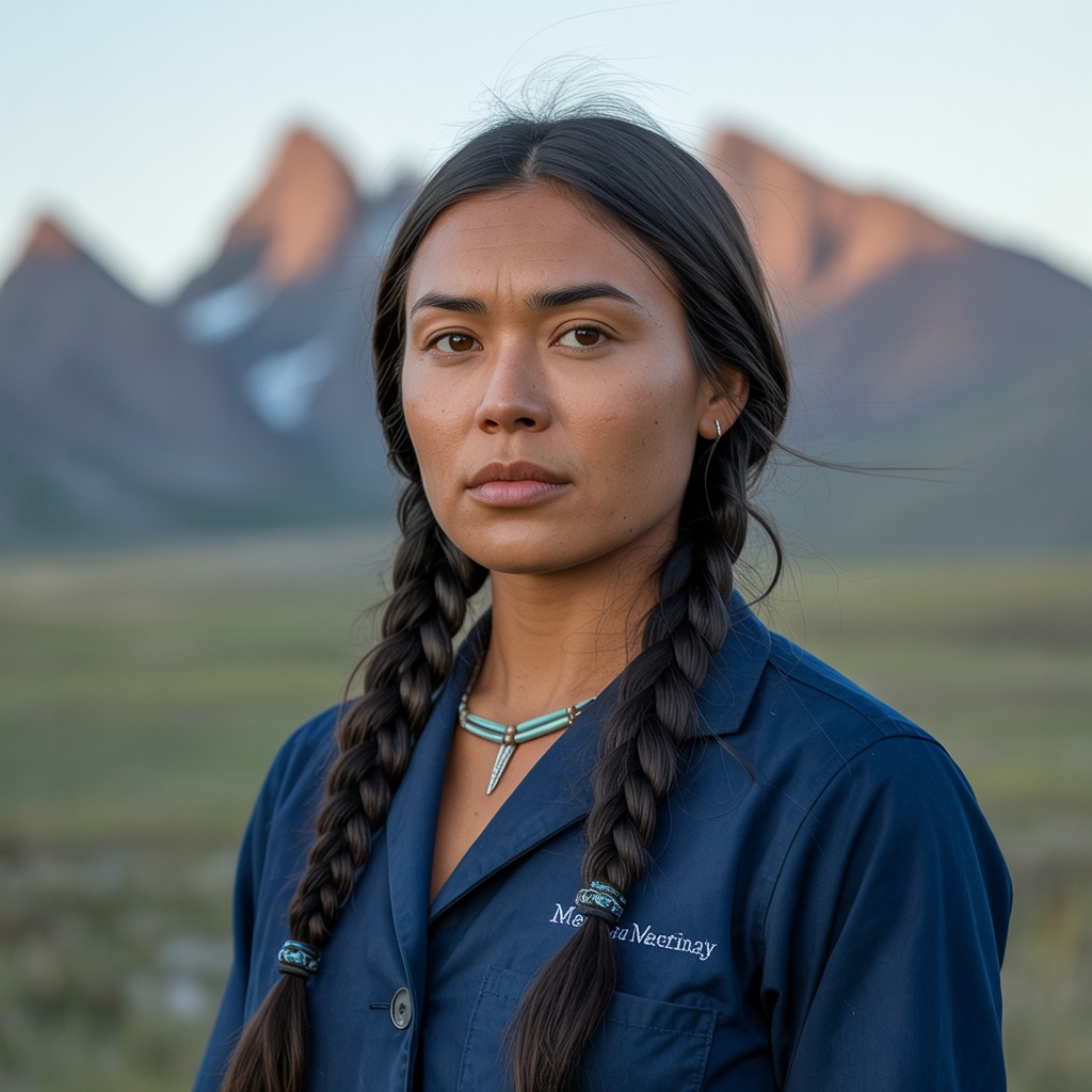 Maya Native American veterinarian Montana