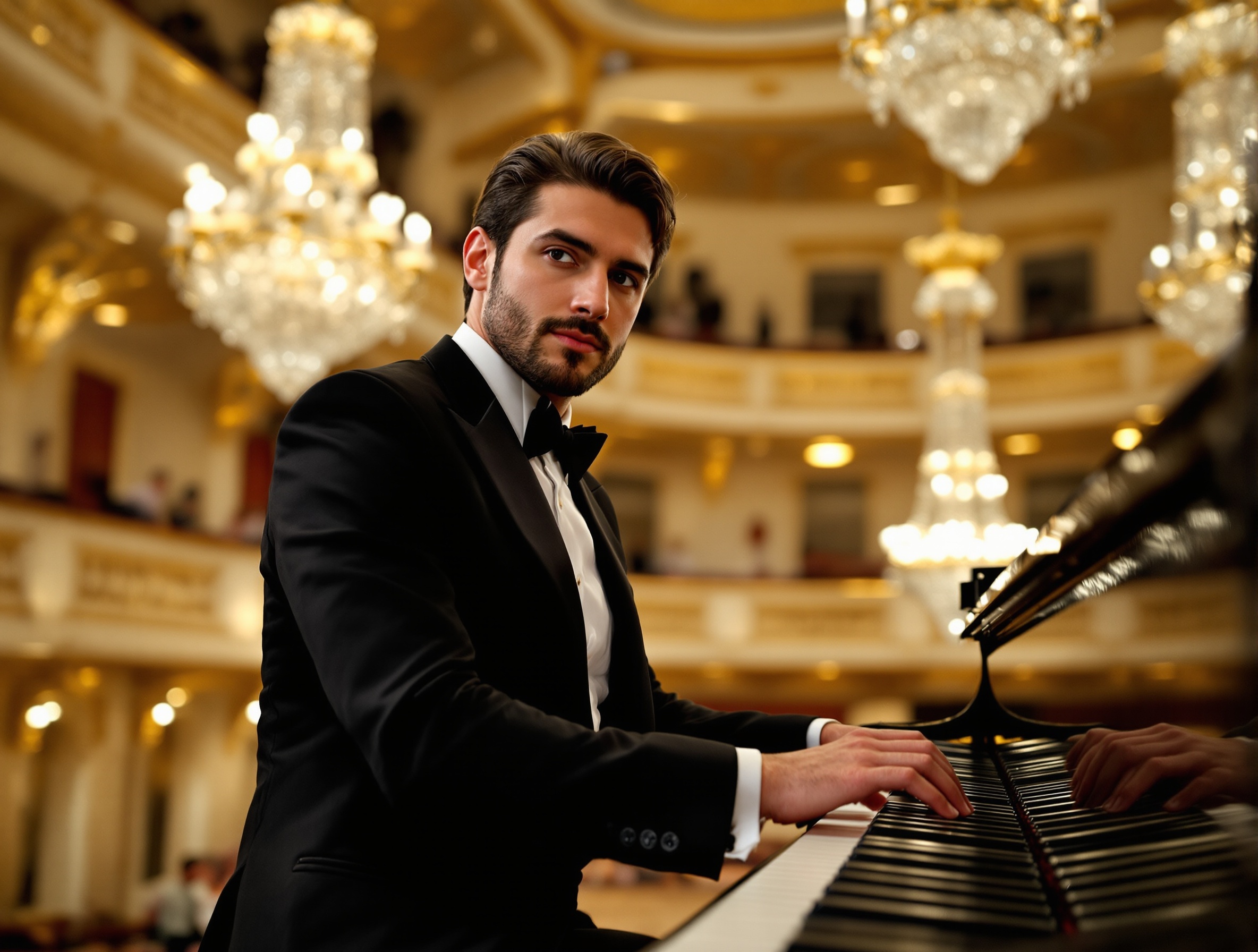 Sebastian Vienna Pianist Concert Hall