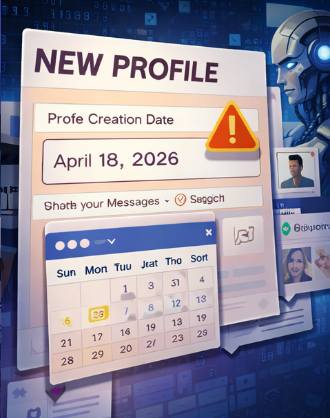Fresh profile creation date